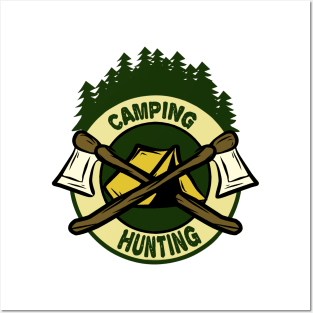 Camping Hunting - Adventure Edition Posters and Art